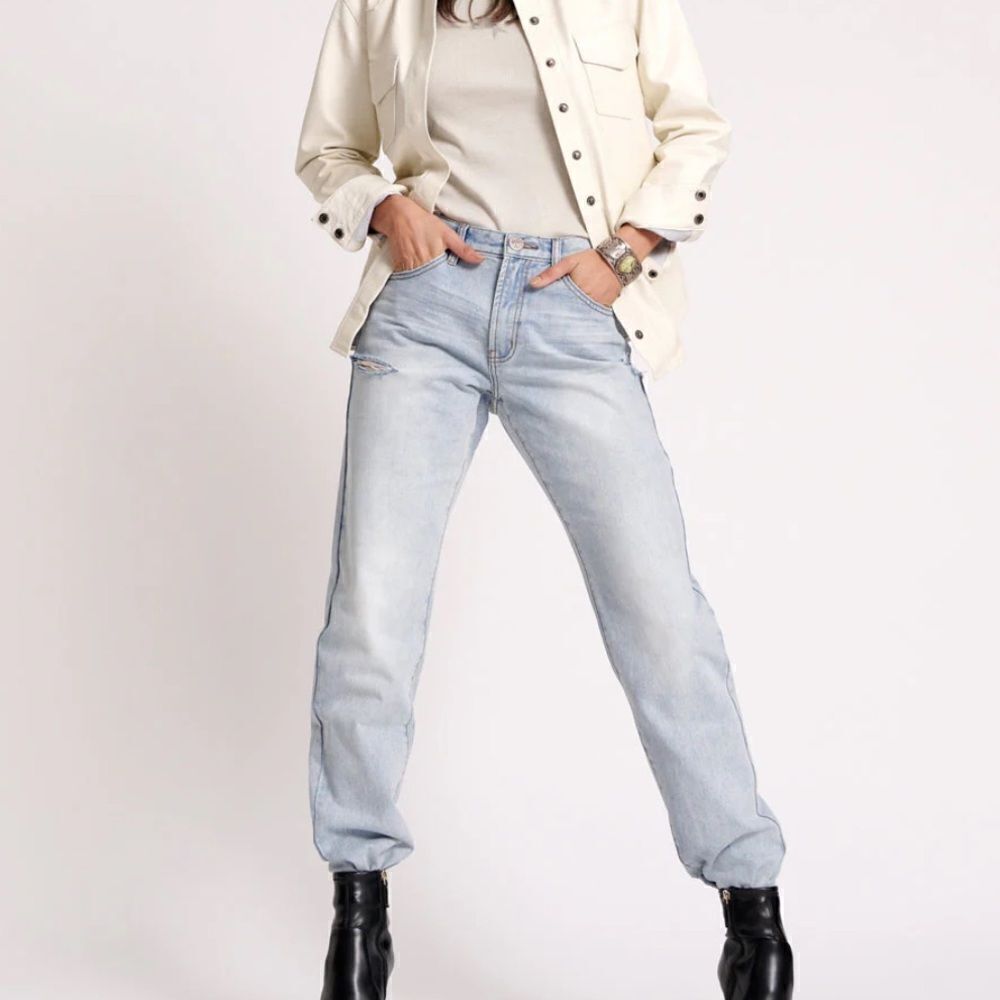 One Teaspoon 1982S High Waist Balloon Denim Jeans Dream 24 NWT